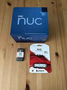 UUS! Intel NUC 12 Pro i7-1260P vPRO + 500GB SSD + 16GB RAM (1 foto / 4)