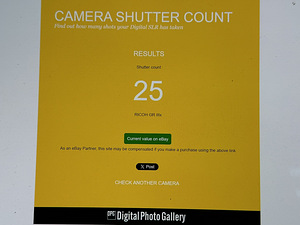 Ricoh GR IIIx, tehtud ainult 25 pilti! + 2 akut + 128GB SD (10 foto / 10)