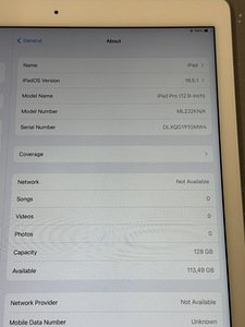 Apple iPad Pro 12.9" 128GB WiFi + Cellular (8 foto / 8)