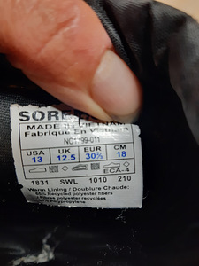 Sorel laste saapad s. 30 16.- (5 foto / 5)