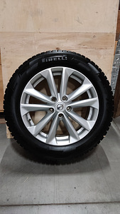 Nissan Qashqai 215/60/17 Pirelli ice zero 9mm (6 foto / 8)