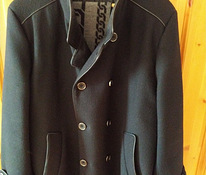 Пальто из шерсти L-XL+шарф