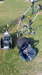Maxi cosi turvahäll, isofix, vanker (1 foto / 6)