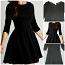 Boohoo черное платье-стрейч из плотной ткани, M-L-38-42-UK12 (фото #1)