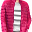 Розовая легкая стеганая куртка-пуховик, XL-2XL-50-52, новая (фото #2)