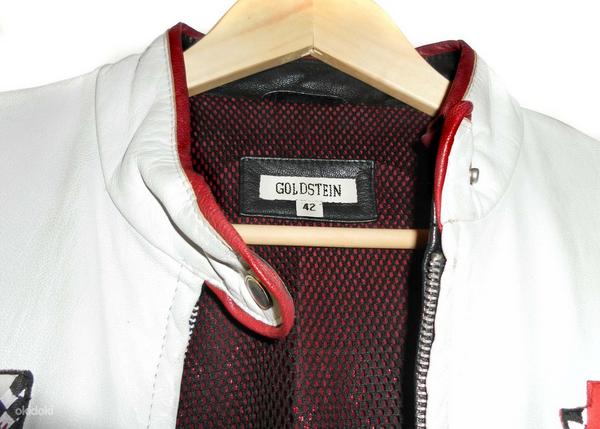 Formula1 эффектная куртка из натуральной кожи, 40-42-L-XL (фото #3)