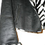 Стильная дубленка с большим капюшоном, эко-мех, 42-L-XL (фото #5)