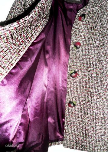 Per Uno эффектное цветное пальто весна-осень, 44-UK16-XL (фото #6)