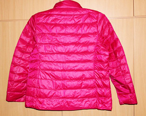 Fuksiaroosa ilus tepitud jope-sulejope, XL-2XL-50-52, uus (5 foto / 5)