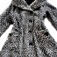 Эффектное бело-серо-черное пальто с капюшоном, XL-2XL-Ru54 (фото #5)