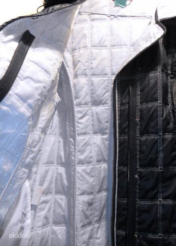 Астрид темно-синяя стеганая легкая куртка с капюшоном, EU44 (фото #3)