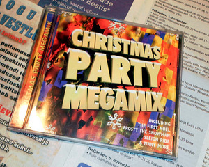 Christmas Party Megamix CD с рождественской музыкой, новый