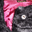 Bastion черное ворсистое пальто с капюшоном (44-46/ 2XL) (фото #4)