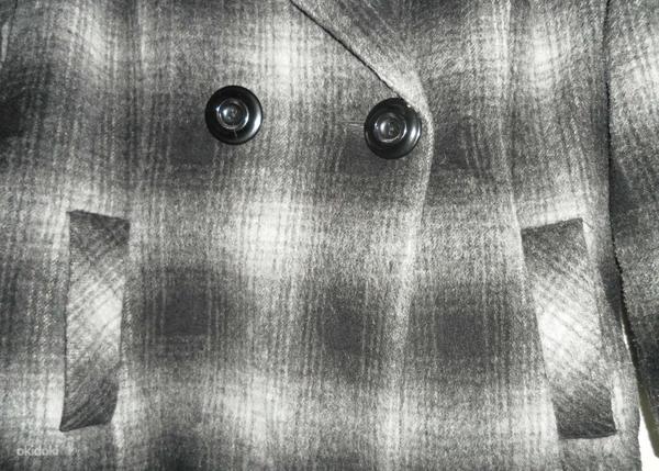 Debenhams karvane hall ruuduline mantel. 42-44- XL-UK16 (foto #7)