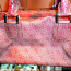 Guess розово-пудровая с принтом объемная сумка (фото #3)
