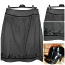 Mosaic теплая длинная серая юбка с вышивкой и бисером, 42-XL (фото #3)