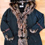 Зимняя куртка с капюшоном, мех лиса-кролик, 52-XL-2XL (фото #1)