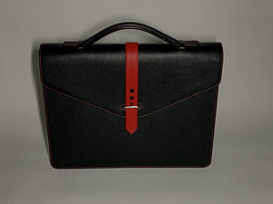 Portfell RAIDILLON Gentleman Briefcase BLACK/RED (3 foto / 3)