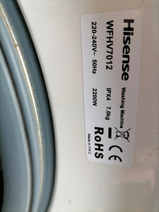 PESUMASIN HISENSE WFHV7012 (2 foto / 2)