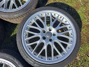 Колеса Audi BBS r19 + шины 225/40 (3 фото из 9)