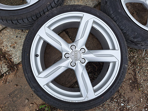 Audi original 5x112 r20 + 255/35 rehvid (5 foto / 8)