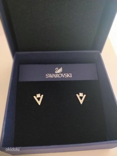 Серьги Swarovski (кристаллы) (фото #2)