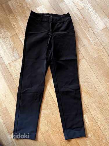 Müügis musta värvi, soliidsed püksid, suurus 36 (foto #7)