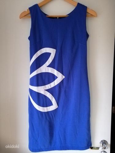 Продается синее платье, размер M (фото #2)