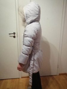 Müügis soe talvemantel, suurus 140-152 cm (5 foto / 6)