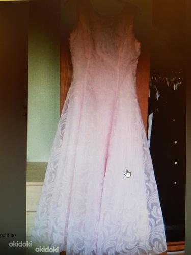 Платье длинное, светло- розовое, размер 40-42 (фото #2)