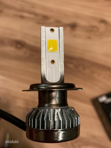 Продам светодиодные лампы H7 3000K (желтый свет) (фото #4)