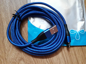 Magnetkaabliga kaabel telefoni micro USB / iphone jaoks (2 foto / 4)