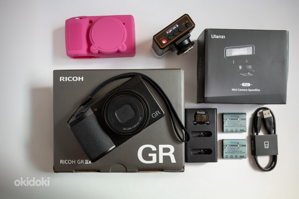 Ricoh GR IIIx + аксессуары
