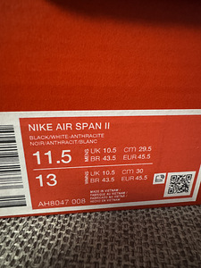 Nike Air Span 2 размер 45 (4 фото из 5)