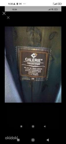 Stiilne Itaalia mantel ehtsast nahast. Värv -kameeleon.n (foto #2)