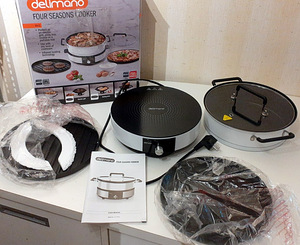 LOT! DELIMANO Multifunktsionaalne Grill Pliit Four Seasons (2 foto / 3)