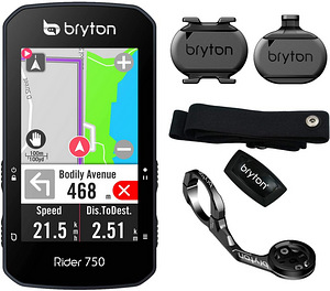 Велокомпьютер Bryton Rider 750 T GPS (1 фото из 4)