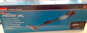 LOT! Makita XGT akutolmuimeja CL001GZ05 40V (2 foto / 2)