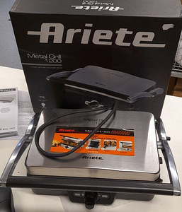 LOT! Ariete Metal Kontakt Grill 1200W (2 foto / 3)