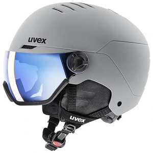 LOT! Suusakiiver UVEX Wanted Visor rhino mat 54-58,58-61cm (1 foto / 2)