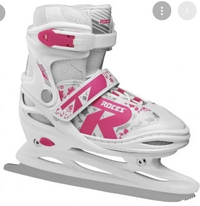 Коньки Roces Jokey Ice 2.0 Girl, белый/розовый 26-31 (1 фото из 4)