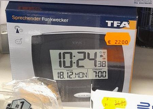 LOT! TFA Kell äratuskell Kalender (1 foto / 1)