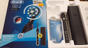 LOT! Braun Oral-B elektriline hambahari PRO2 +reisikarp (2 foto / 3)