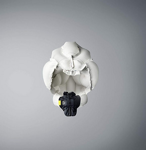 LOT! Hövding 3 Unisex Airbag Kiiver ümber kaela 52-59 cm (1 foto / 3)