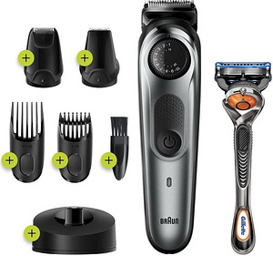 Триммер для бороды Braun + бритва Gillette Fusion, BT7240 (1 фото из 2)