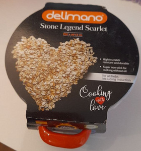 LOT! DELIMANO STONE LEGEND SCARLET MINI POTT + Kaas 12CM (2 foto / 6)