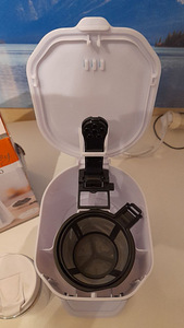 LOT! Kohvimasin Kohvikann Delimano Joy Pro 0.4 l, valge (3 foto / 5)
