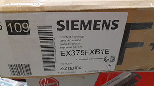 LOT! Induktsioonpliit Siemens iQ700 EX375FXB1E (6 foto / 6)