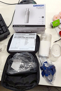 LOT! OMRON Väke kaasaskantav INHALAATOR MICROAIR U100 (2 foto / 7)