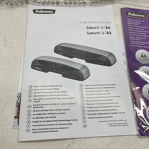 МНОГО! Ламинатор Fellowes Saturn 3I A3 (6 фото из 10)